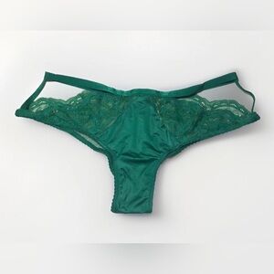 Victoria's Secret VS Emerald Green Lace Bikini Cheeky Panty